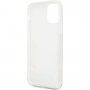 Guess Flower Shiny N.4 carcasă pentru iPhone 11 Pro Max - negru
