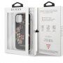 Guess Flower Shiny N.4 carcasă pentru iPhone 11 Pro Max - negru