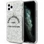 Karl Lagerfeld St. Guillaume Glitter carcasă pentru iPhone 11 Pro Max - argintiu