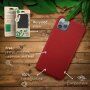 Forcell BIO Zero Waste carcasă ecologică pentru iPhone 7 / 8 / SE (2020/2022) - negru
