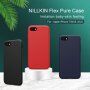 Nillkin Flex Pure Liquid carcasă din silicon pentru iPhone 7 / 8 / SE (2020/2022) - albastru