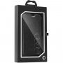 Audi husă originală flip din pielle PU și logo pentru iPhone 7 Plus / 8 Plus - negru