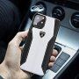 Lamborghini Huracan carcasă Originală din piele pentru iPhone 11 Pro Max - alb