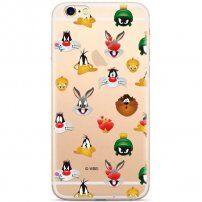Carcasă originală Warner Bros Looney Tunes personaje pentru iPhone X - transparent