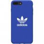 Adidas carcasă originală cu suprafața din material textil pentru iPhone 6 / 6S / 7 / 8 / SE (2020/2022) - albastru