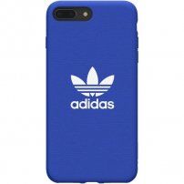 Adidas carcasă originală cu suprafața din material textil pentru iPhone 6 / 6S / 7 / 8 / SE (2020/2022) - albastru
