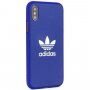 Adidas carcasă originală cu suprafața din material textil pentru iPhone 6 / 6S / 7 / 8 / SE (2020/2022) - albastru