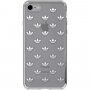 Adidas carcasă originală transparentă cu logo pentru iPhone 6 / 6S / 7 / 8 / SE (2020/2022) - argintiu