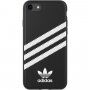 Adidas husă originală cu suprafața din piele pentru iPhone 6 / 6S / 7 / 8 / SE (2020/2022) - negru