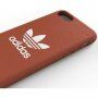 Adidas carcasă originală cu suprafața din material textil pentru iPhone 6 / 6S / 7 / 8 / SE (2020/2022) - portocaliu