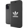 Adidas husă originală flip cu logo pentru iPhone 11 Pro - negru