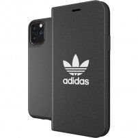 Adidas husă originală flip cu logo pentru iPhone 11 Pro - negru