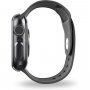 Uniq Garde Hybrid husă cu protector de ecran pentru Apple Watch 44mm - fumuriu