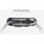 Uniq Garde Hybrid husă cu protector de ecran pentru Apple Watch 44mm - fumuriu