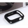 Uniq Lino husă din silicon pentru Apple Watch 44mm - negru