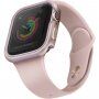 Uniq Valencia husă din metal pentru Apple Watch 40mm - roz deschis