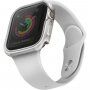 Uniq Valencia husă din metal pentru Apple Watch 40mm - argintiu