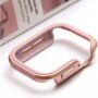 Uniq Valencia husă din metal pentru Apple Watch 44mm - roz deschis