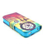 Husă Wallet Shell cu suport, pentru Apple iPhone 4 / 4S – Sunset Dream Catcher