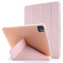 Husa inteligenta cu suport integrat pentru iPad Pro 11" (2018/2020) - roz