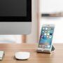 Upergo stativ de masă antiderapant din aluminiu pentru iPhone / iPad - argintiu