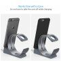 Stand elegant / stație de andocare din aluminiu pentru Apple Watch / iPhone - argintiu