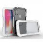 Husă rezistentă la apă si rezistentă pentru iPhone X / XS - alb