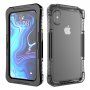 Husă rezistentă la apă si rezistentă pentru iPhone XS Max - negru
