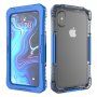 Husă rezistentă la apă si rezistentă pentru iPhone XS Max - albastru