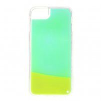 Carcasă fluorescentă tip clepsidră pentru iPhone 6 / 6S - turcoaz