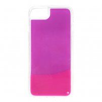 Carcasă fluorescentă tip clepsidră pentru iPhone 6 / 6S - violet