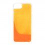 Carcasă fluorescentă tip clepsidră pentru iPhone 6 Plus / 7 Plus / 8 Plus - portocaliu