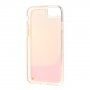 Carcasă fluorescentă tip clepsidră pentru iPhone 6 Plus / 7 Plus / 8 Plus - portocaliu