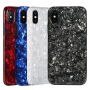 Carcasă din plastic BENKS, rezistentă la şoc, model diamante, pentru iPhone XS / iPhone X - negru