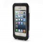 Husă impermeabilă cu curea de gât pentru iPhone 5 / 5S / SE (2016) - negru