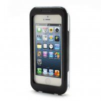 Husă impermeabilă cu curea de gât pentru iPhone 5 / 5S / SE (2016) - negru