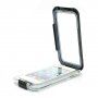 Husă impermeabilă cu curea de gât pentru iPhone 5 / 5S / SE (2016) - negru