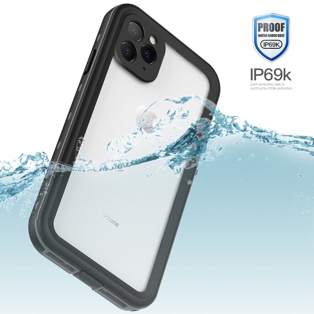 RedPepper husă anti-șoc rezistent la apă pentru iPhone 11 Pro Max - negru
