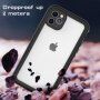 RedPepper husă anti-șoc rezistent la apă pentru iPhone 11 Pro Max - negru