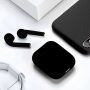 Căști wireless i8 TWS cu husă pentru reîncărcare pentru dispozitivele Apple - negru