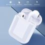 Căști wireless i8 TWS cu husă pentru reîncărcare pentru dispozitivele Apple - negru