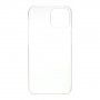 Husă cauciucată mată, pentru iPhone 12 mini - transparent