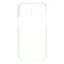Husă cauciucată mată, pentru iPhone 12 Pro - transparent