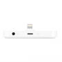 Staţie de andocare originală cu conector lightning, pentru Apple iPhone - alb