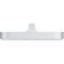 Staţie de andocare originală pentru Apple iPhone, cu conector lightning, - argintiu