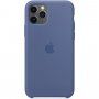 Carcasă originală din silicon Apple pentru iPhone 11 Pro Max - albastru spălat