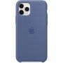 Carcasă originală din silicon Apple pentru iPhone 11 Pro Max - albastru spălat