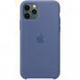 Carcasă originală din silicon Apple pentru iPhone 11 Pro Max - albastru spălat