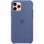 Carcasă originală din silicon Apple pentru iPhone 11 Pro Max - albastru spălat