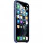 Carcasă originală din silicon Apple pentru iPhone 11 Pro Max - albastru spălat